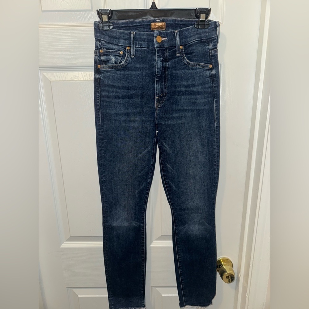 Mother High Waisted Lookers Skinny Jeans Size 24 - Picture 2 of 9